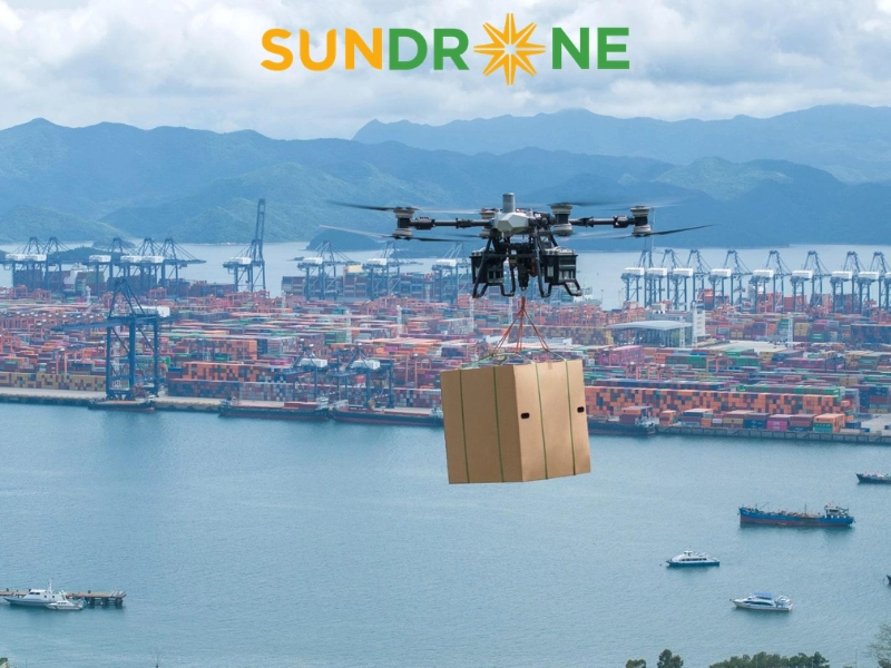 Cho thuê DJI FlyCart 100 tải trọng 80kg kèm đội bay