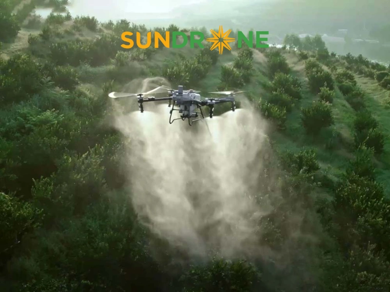 Sundrone địa chỉ cung cấp máy bay bay phun thuốc DJI Agras T70P uy tín