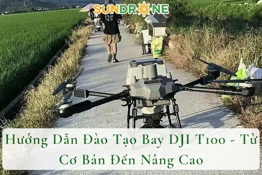 Hướng Dẫn Đào Tạo Bay DJI T100 - Từ Cơ Bản Đến Nâng Cao