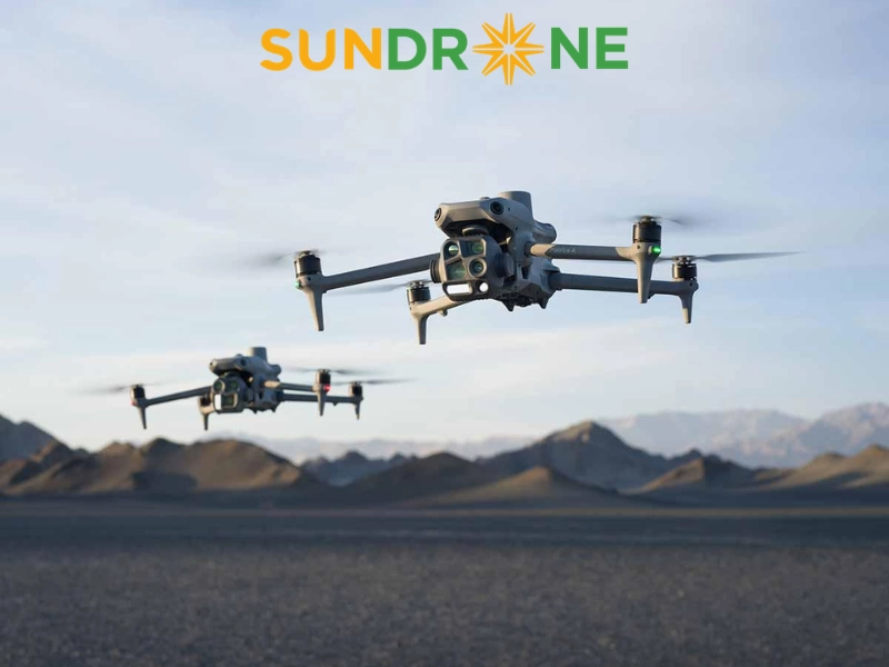 Dịch vụ thuê Matrice 4E chuyên nghiệp cho khảo sát và đo đạc tại Sundrone