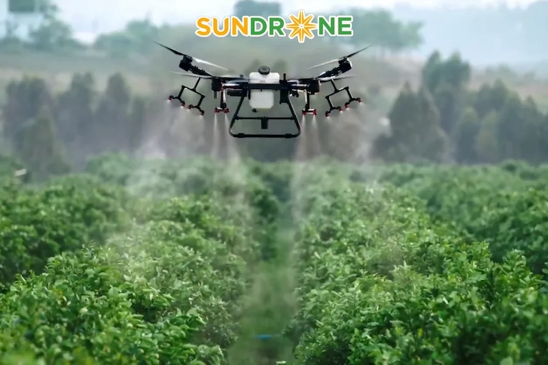 Ứng dụng thực tế của máy bay nông nghiệp DJI