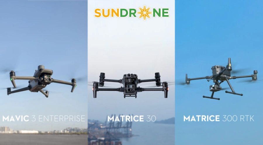 so sánh DJI Mavic 3 Enterprise, M30 Series và M300 RTK