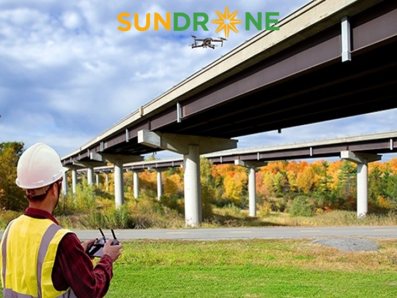 Thuê Drone Kiểm Tra Cầu Đường: Quy Trình & Lưu Ý Cần Biết