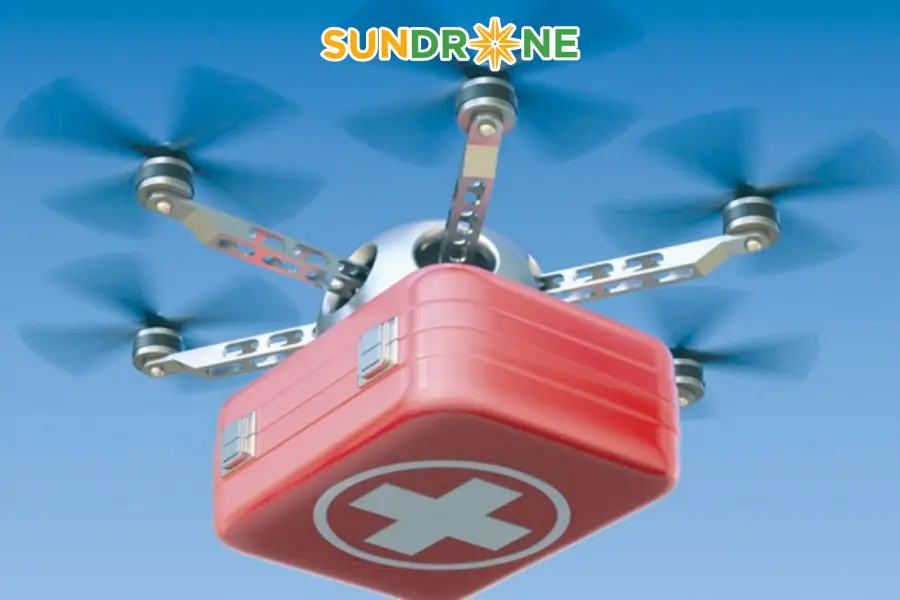 Sử dụng drone trong ngành y tế mang lại những ưu điểm vượt trội nào?