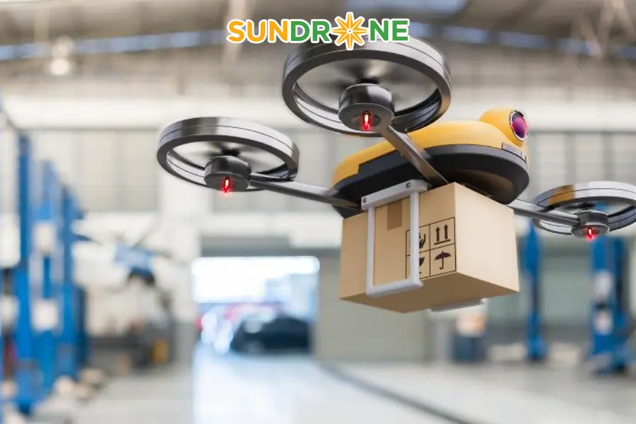 Drone quản lý kho bãi