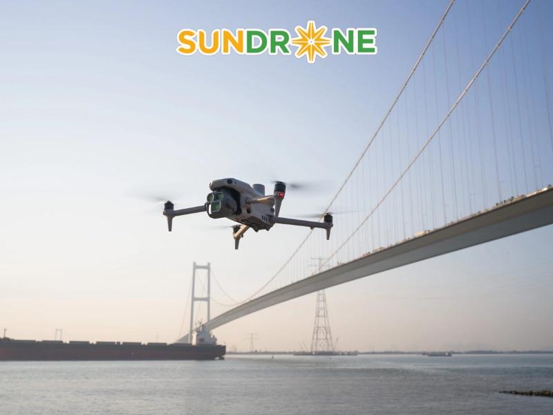 Ứng dụng của DJI Matrice 4 Series trong bảo tồn nước giám sát đập