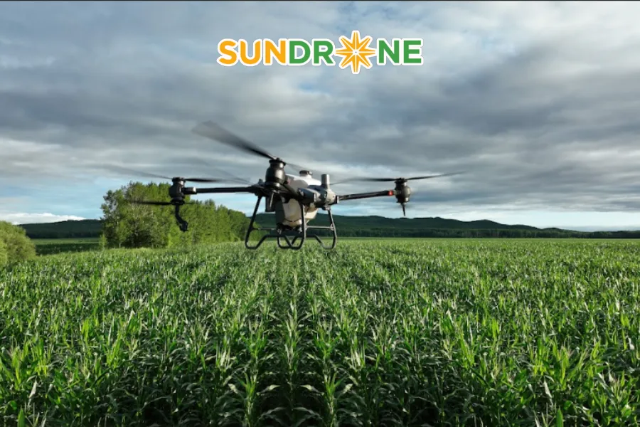 công nghệ phun ly tâm máy bay nông nghiệp