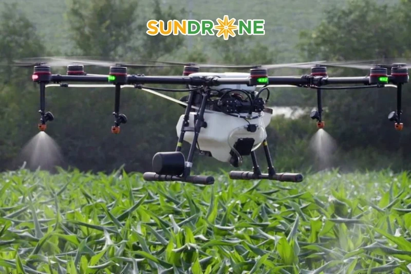 máy bay không người lái để chụp ảnh và phân tích cây trồng