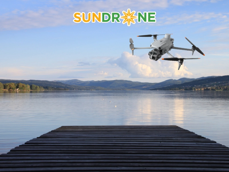 Ứng dụng của DJI Matrice 4 Series giám sát lòng hồ
