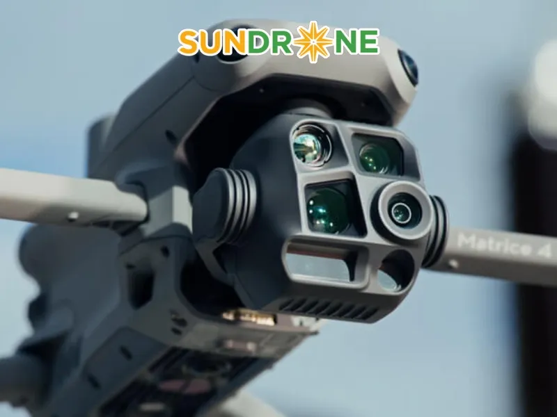 DJI Matrice 4 Series được trang bị camera zoom quang học, độ phân giải cao