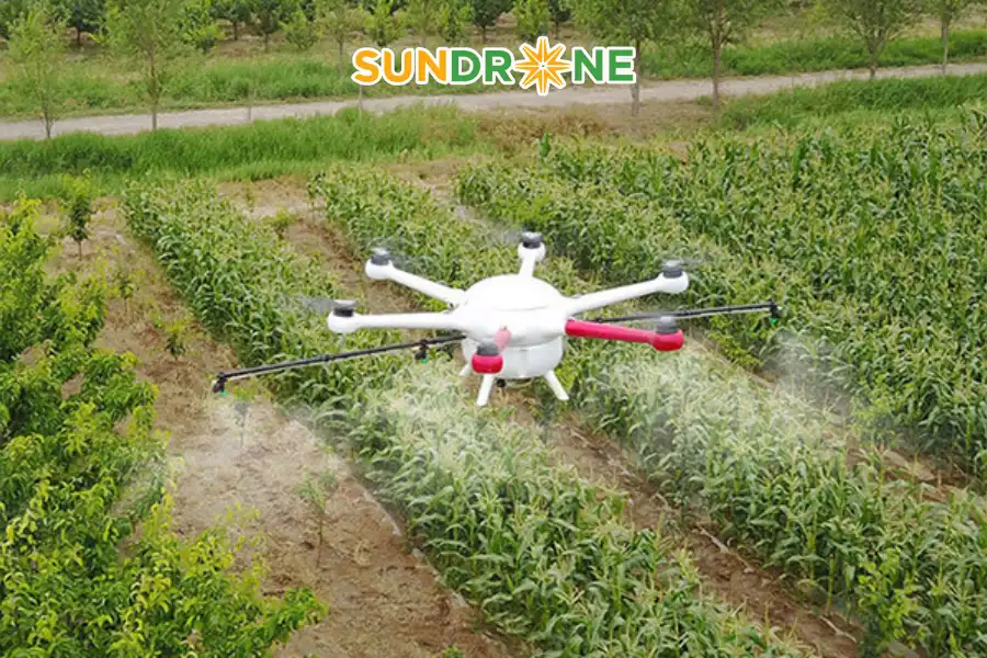 ứng dụng drone trong nông nghiệp
