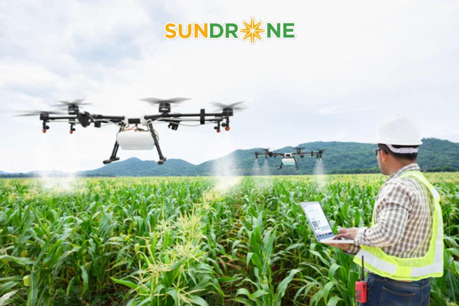 ứng dụng drone trong nông nghiệp
