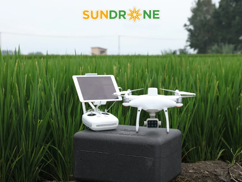 máy bay không người lái để chụp ảnh và phân tích cây trồng