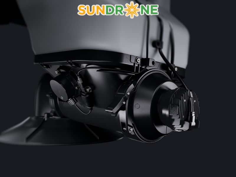 DJI Agras T70P trang bị Radar mảng pha kép