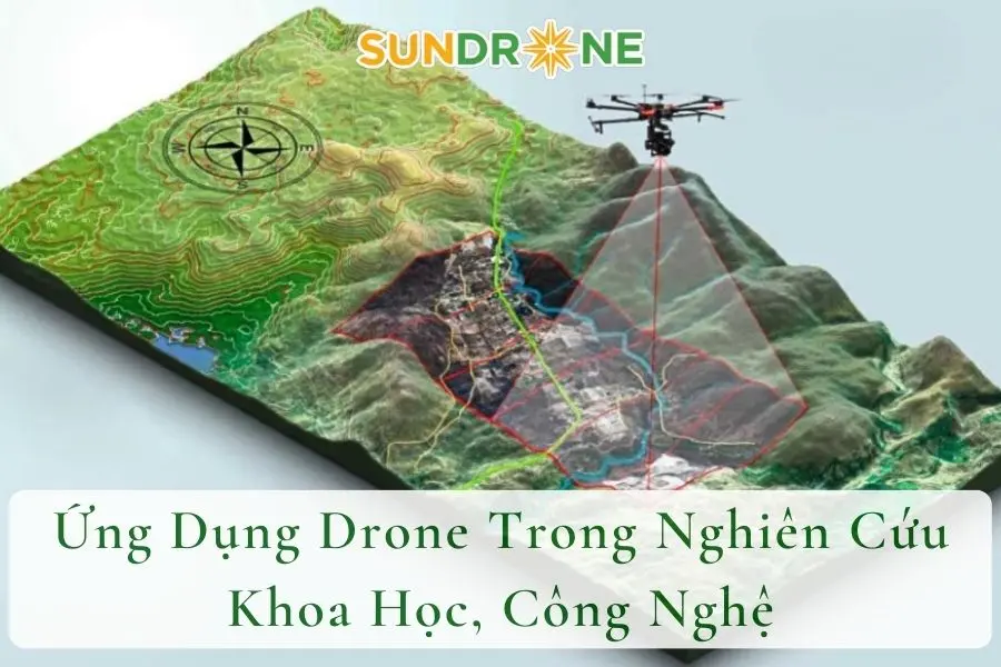 Ứng Dụng Drone Trong Nghiên Cứu Khoa Học, Công Nghệ