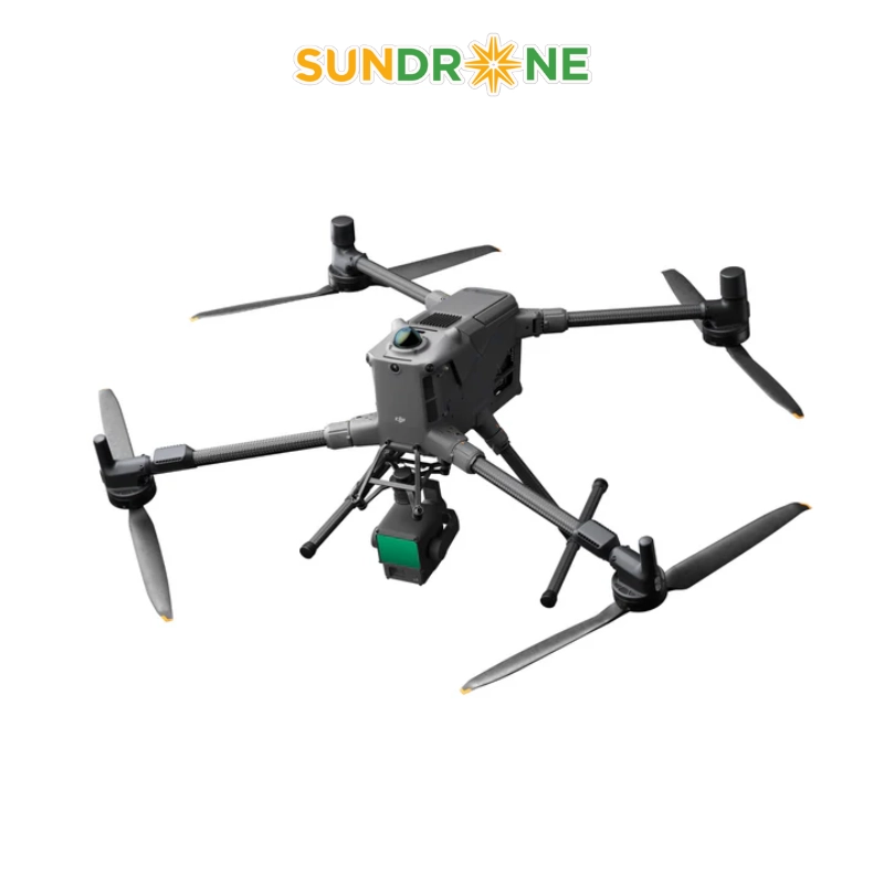 DJI Matrice 400 với cụm thiết bị gắn dưới thân
